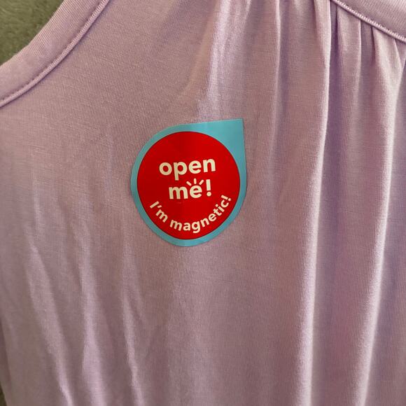 NWT Magnetic Me Nursing Nightgown Women S Lavender Modal Cami Tank Postpartum - Picture 4 of 12